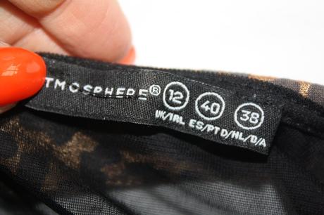 Transparentna sexy bluzka, atmosphere,m