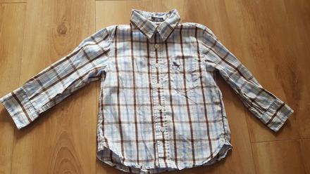 Kockovaná košeľa č.98, h&m,98