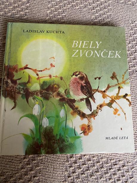 Retro kniha biely zvonček ladislav kuchta 1980, 