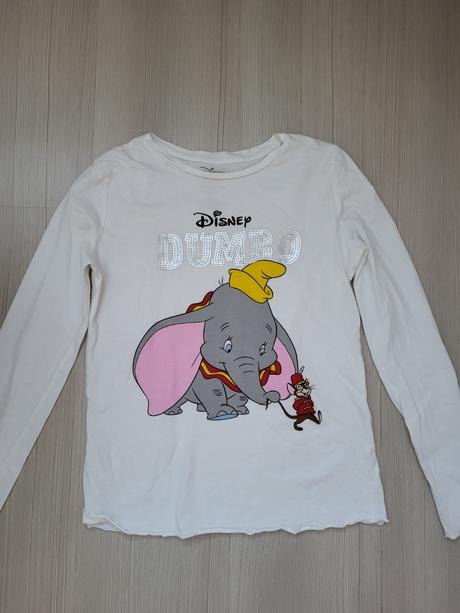 Biele tričko dumbo, disney,146