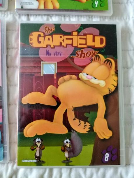 Séria dvd garfield, 
