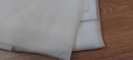 Biele záclony 2ks 140x260 cm, 