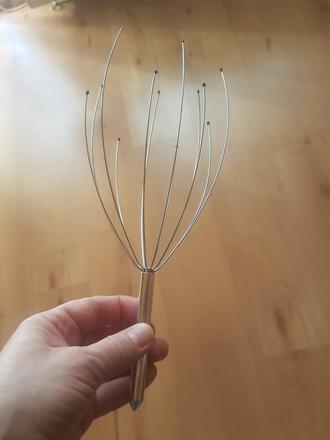 Masáž hlavy/masážna pomôcka na hlavu,