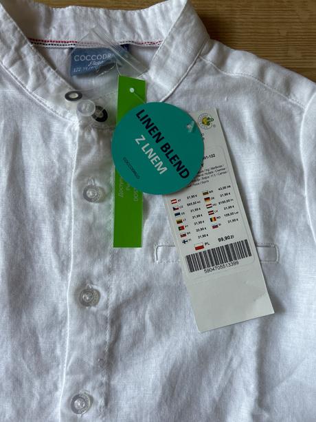 Ľanová košeľa -122, coccodrillo,122