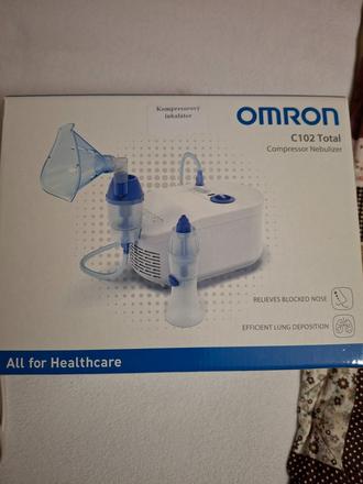 Kompresorový inhalátor omron c102 total, 