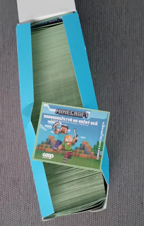 Nálepky minecraft, 