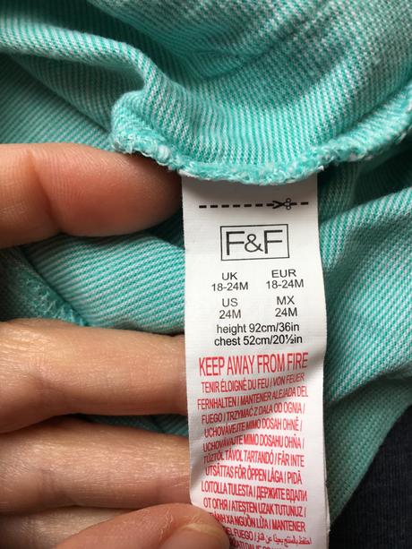 Tricko 86/92 nove, f&f,86