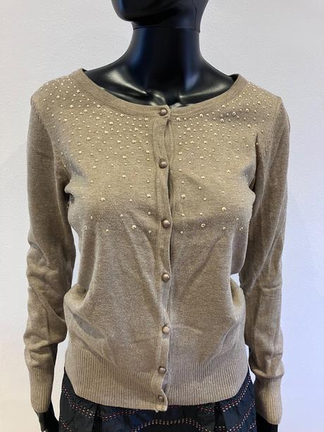Dievčenský sveter s kamienkami (l), l
