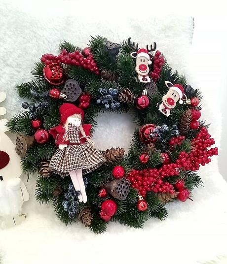 Vianočný veniec,