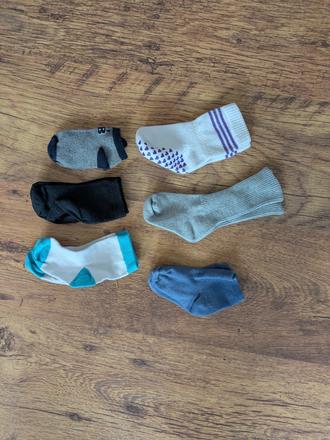 6 x ponožky 18-26, 18