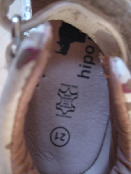 Dievčenské topánočky, 21, zn. hipo rino, 21