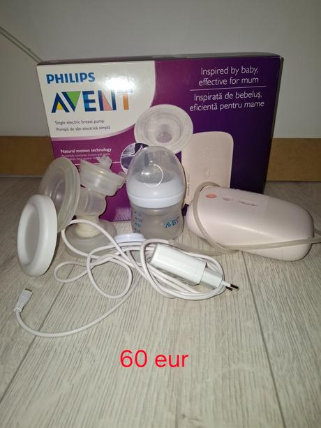 Manualna a elektricka odsavacka znacky avent,