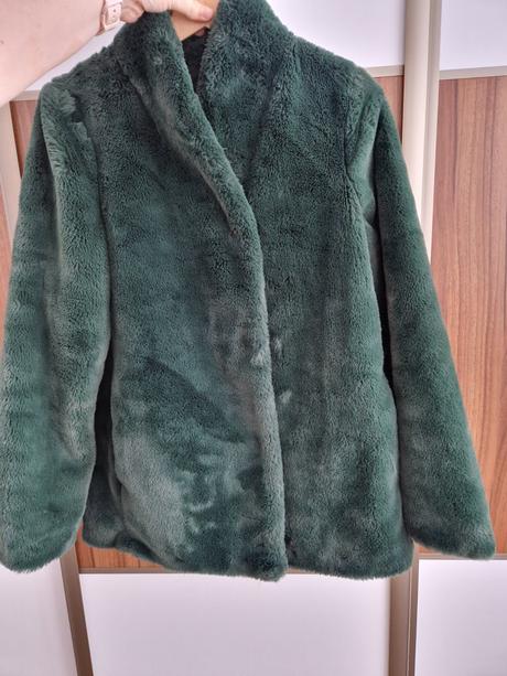 Zelený kožúšok reserved 34, reserved,xs