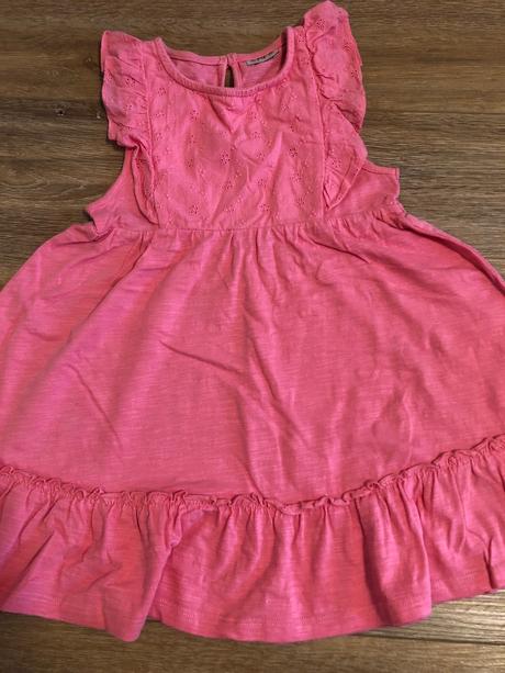 Lososové letné šatičky, f&f,110