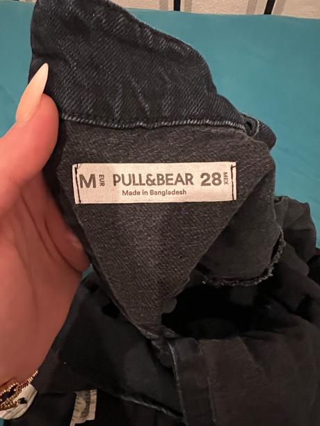 Riflové šaty, pull&bear,m