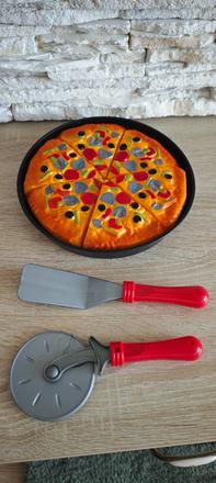 Detská krájacia pizza s príslušenstvom,