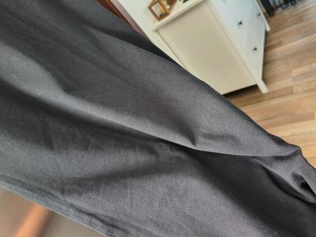 H&m elastické bavlnené šaty m-l, h&m,m