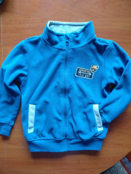 Flaušová mikina, lupilu,104