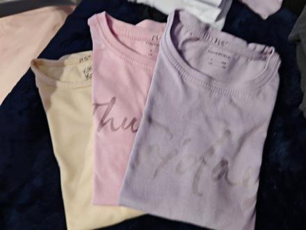 3 ks tričká 110/116, gate,110