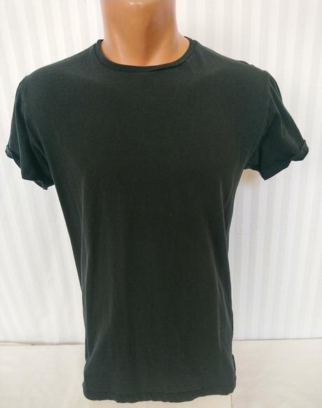 Pánske čierne tričko, regular, xs