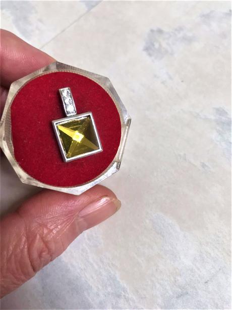 Náušnice - brúsené zrkadlovky,