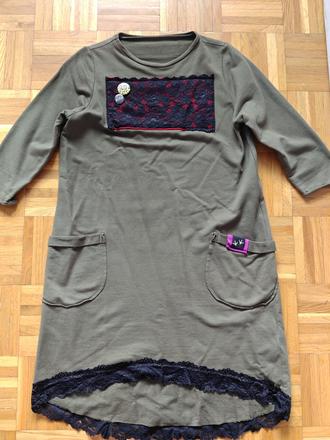 Kura collection štýlové moderné trendy šaty, l