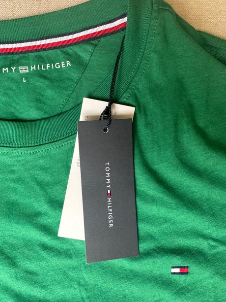 Pánske tričko tommy hilfiger, tommy hilfiger,l