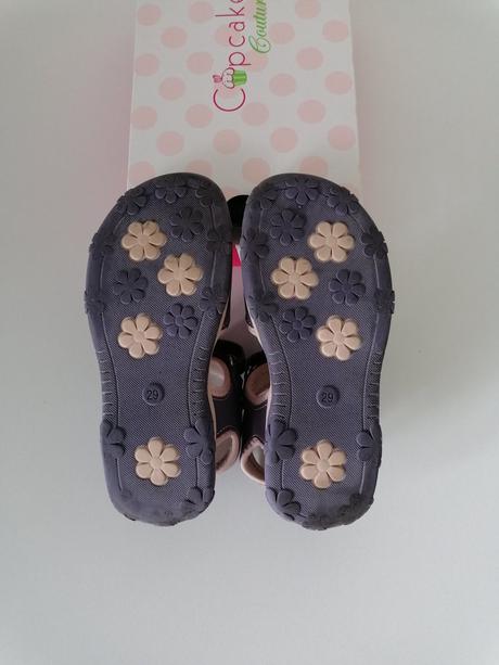 Sandalky fialove s kvietkami, cupcake,29
