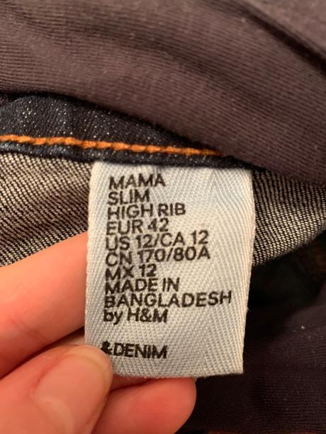 Tehotenské rifle h&m, h&m,42