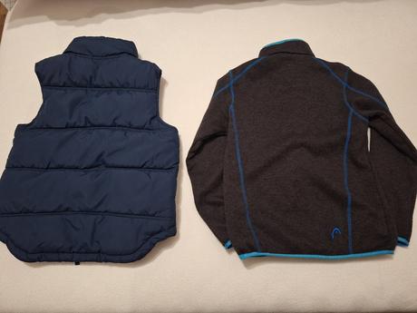 Vesta +mikina veľ.140, h&m,140