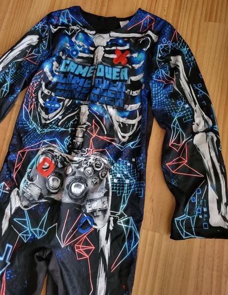 Karnevalový overal game over na 6-7 rokov, 