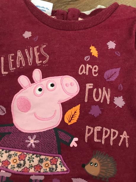 Mikina peppa pig s trblietavým nápisom, 74