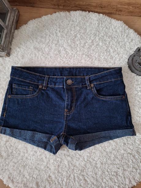 Znížený pas, denim,s