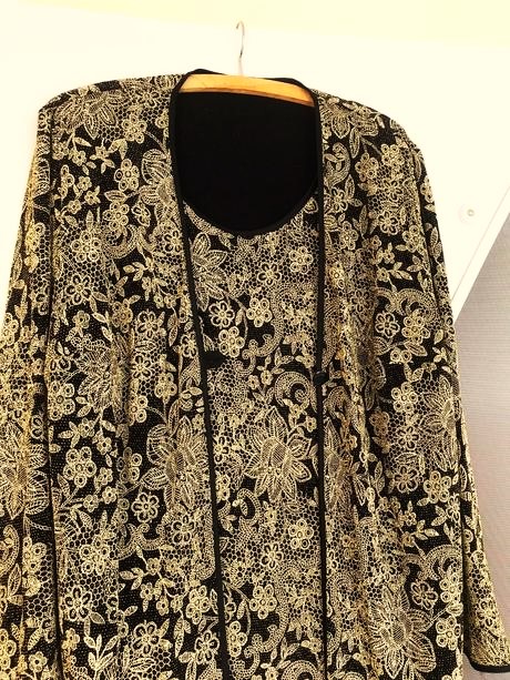 Tielko/top s kabátikom, xxl