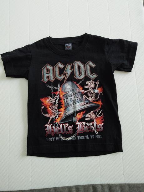 Tričko ac dc, 116 / 122