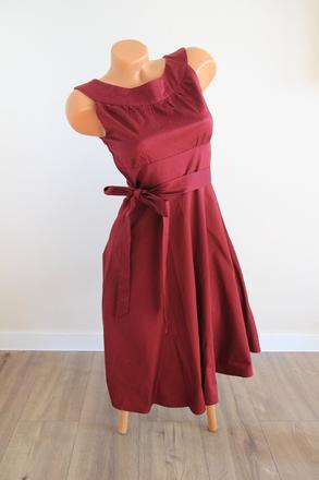 Bavlnené vintage šaty, timor mode, s, s