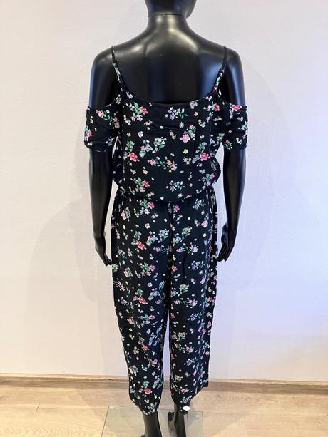 Dámsky letný overal kvetovaný (l), l