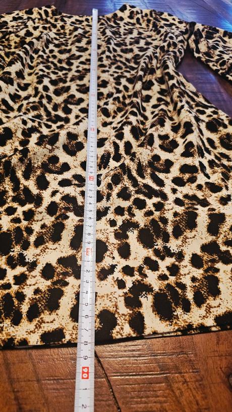 Leopardie tigrie šaty mini, esmara,l