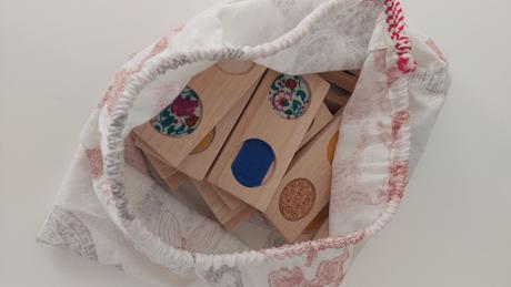 Hmatové domino - povrch,