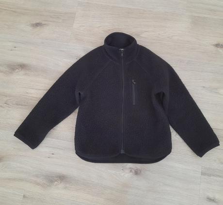Krásna teplá plyšová mikina 110/116, h&m,116