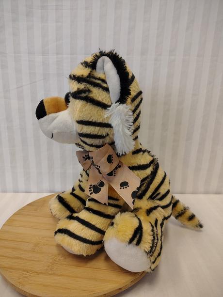 Veľký plyšový tiger sediaci, globo, 32 cm, 