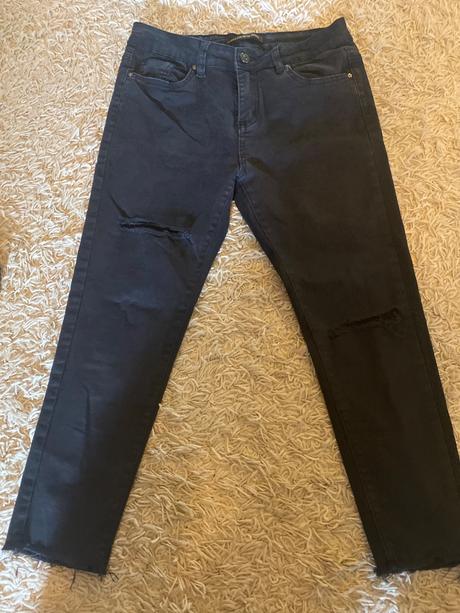 Tristvrtove rifle denim 40, denim,40