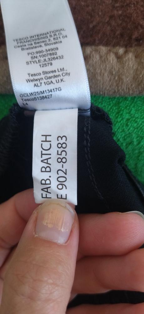 Kožené nohavice, f&f,34