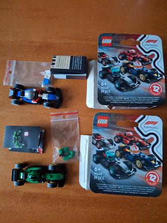 Formula lego zberateľské pretekárske autá,