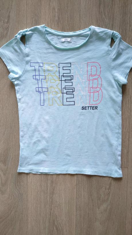 Dievčenské tričko s krátkym rukávom, veľ.146-152, 146