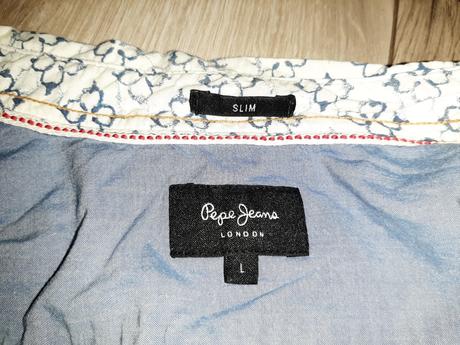 Slim košeľa pepe jeans, pepe jeans,l