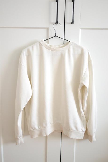 Biela mikina 158/164, h&m,158