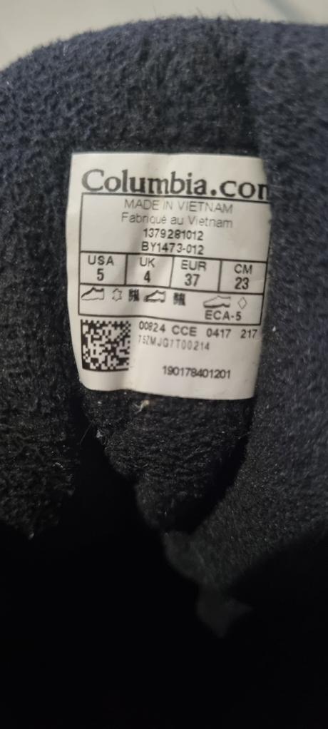 Snehule columbia 37, columbia,37