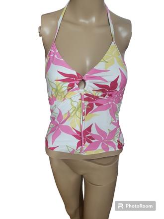 Dámske tričko na zaväzovanie, s