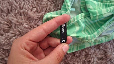 Zelený crop top, sinsay,xl